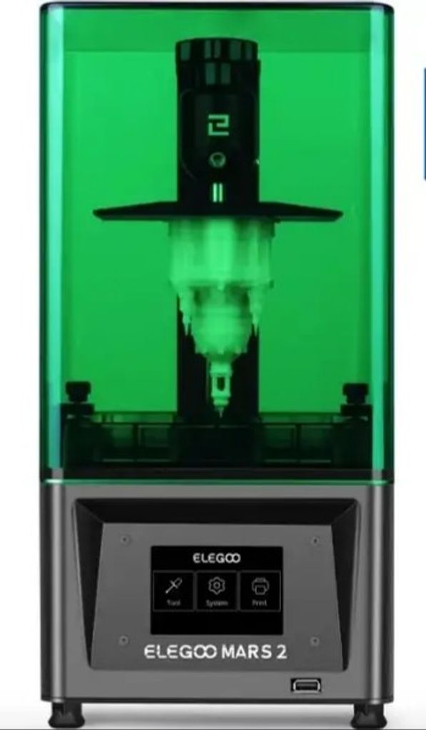 Elegoo Mars 2, 30-50 мм/год, розмір друку 129 х 80 х 150 мм Код:null. Изображение 7