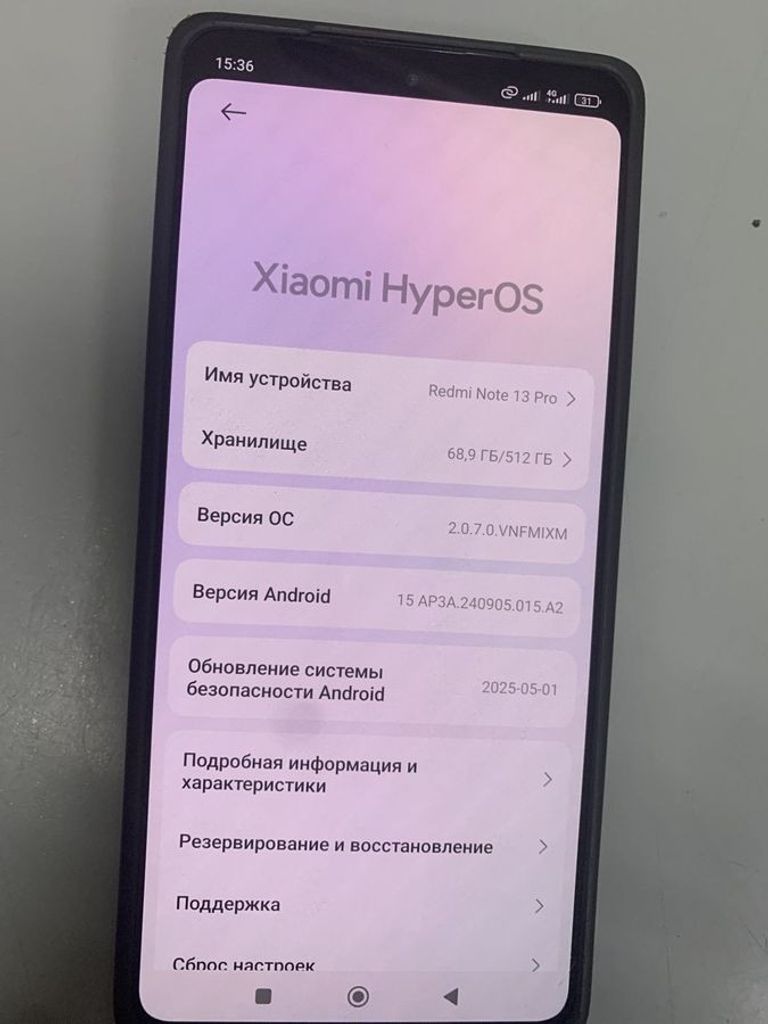 Купить Xiaomi redmi note 13 pro 4g 12/512gb Б/У