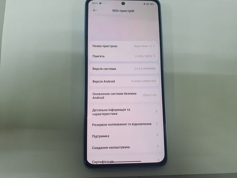 Купить Xiaomi redmi note 13 4g 6/128gb Б/У