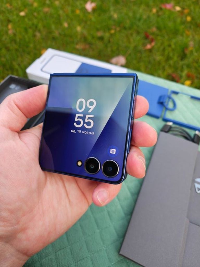 Оголошення Samsung Galaxy Flip7 12/512GB Blue Shadow (SM-F766BDBH) Б/У