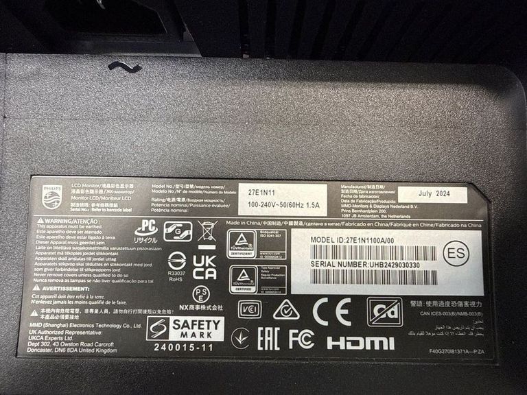 Купить Philips 27E1N1100A/00 Б/У