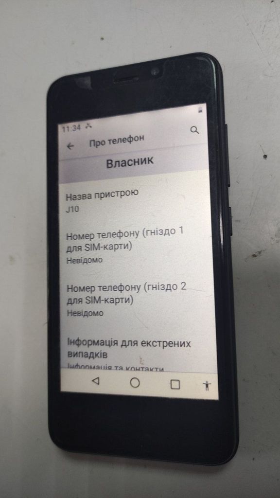 Купити Cubot J10 1/32GB Black Б/У