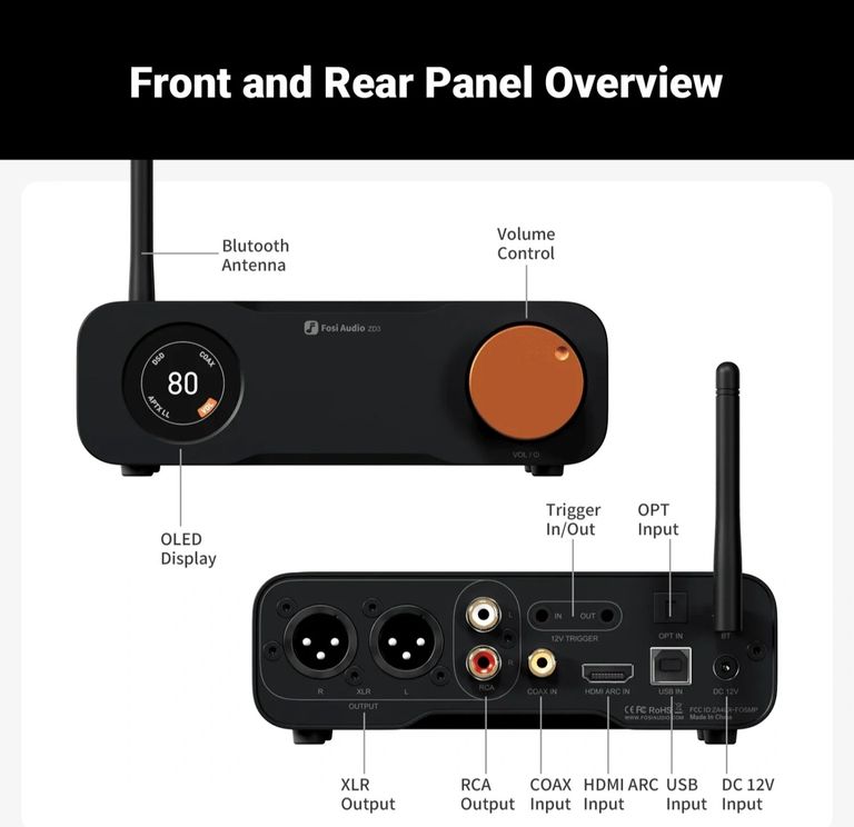 Fosi Audio ZD3 Код:null. Зображення 8