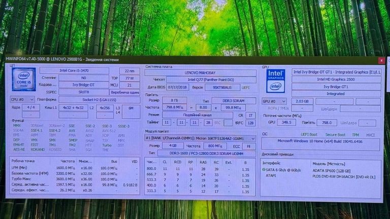Розпродаж Пк intel core i5-3470/ram 8 gb/hdd відсутній/ssd 120 gb/інтегрована, продавець Техноскарб