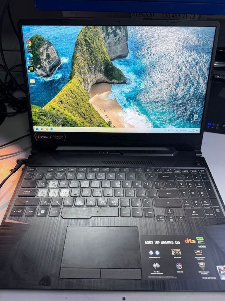 Дешиво Asus 15/ryzen 5 7535hs ddr5/16gb ddr5/hdd *відсутній/ssd 1000 gb/geforce rtx3050 4gb с ломбарда