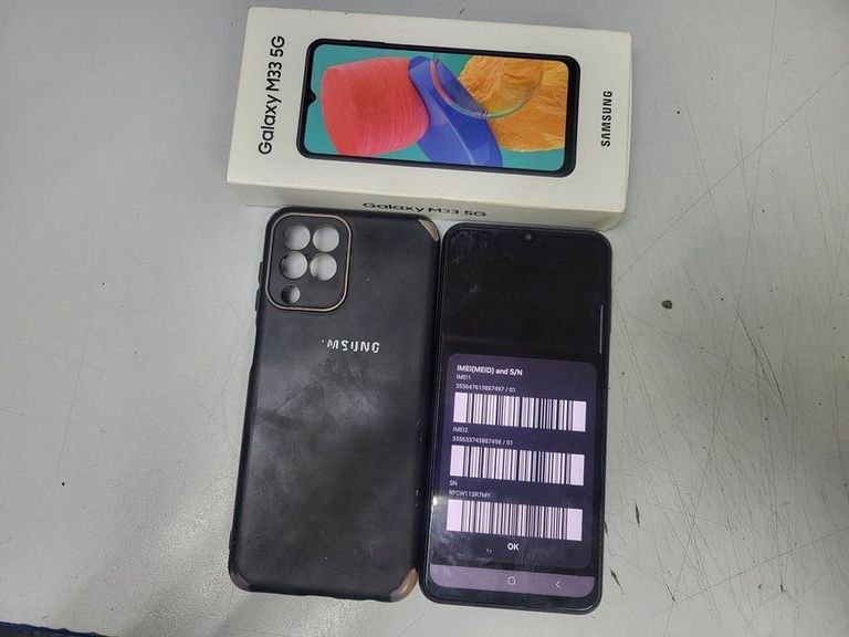 Объявление Samsung galaxy m33 5g sm-m336b 6/128gb Б/У