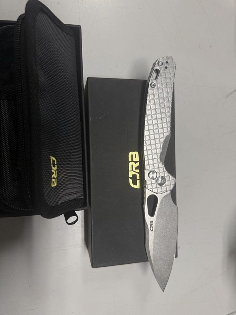 Дешево Cjrb Frack Black Blade AR-RPM9 Steel handle (J1931-BST) з ломбарду