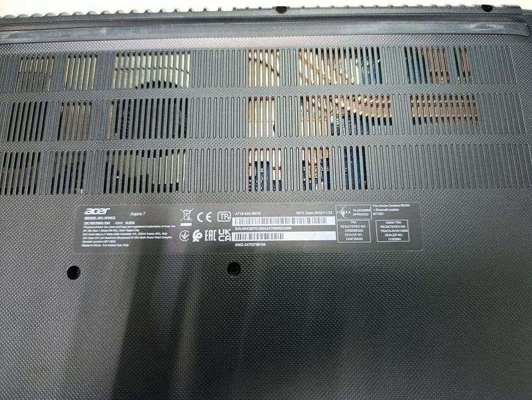 Дешево Acer 15/ryzen 5 5500u ddr4/8gb ddr4/ssd 512 gb/geforce gtx1650 4gb з ломбарду