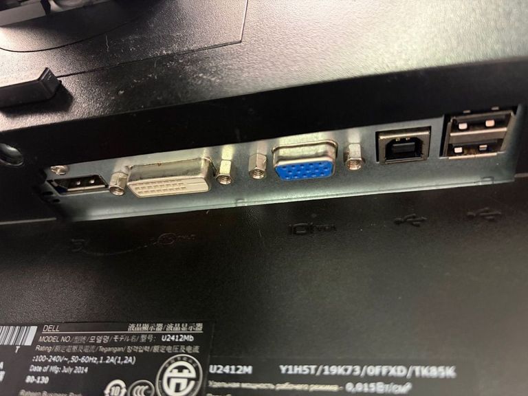 Dell u2412m Код:01-200855714. Изображение 5