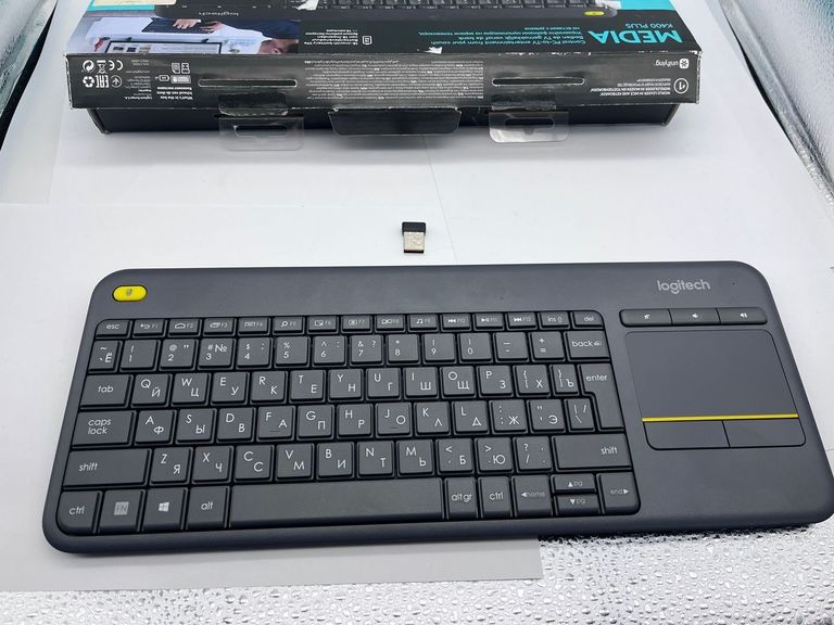 Объявление Logitech k400 plus Б/У