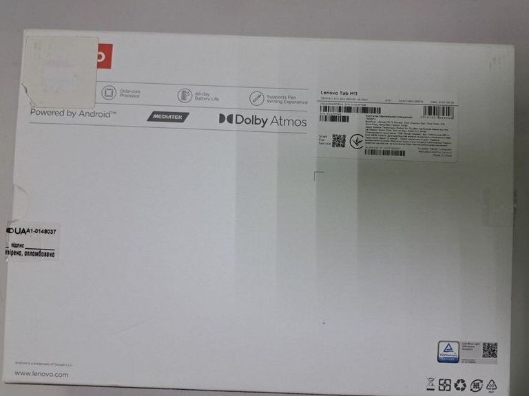 Lenovo tab m11 tb330fu 8/128gb wi-fi Код:01-200918613. Зображення 6