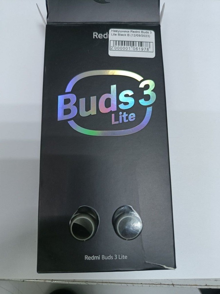 Распродажа Redmi buds 3 lite black, продавец Техноскарб