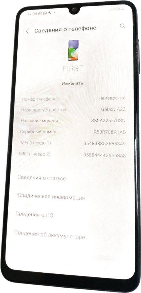 Купить Samsung a225f galaxy a22 4/64gb Б/У