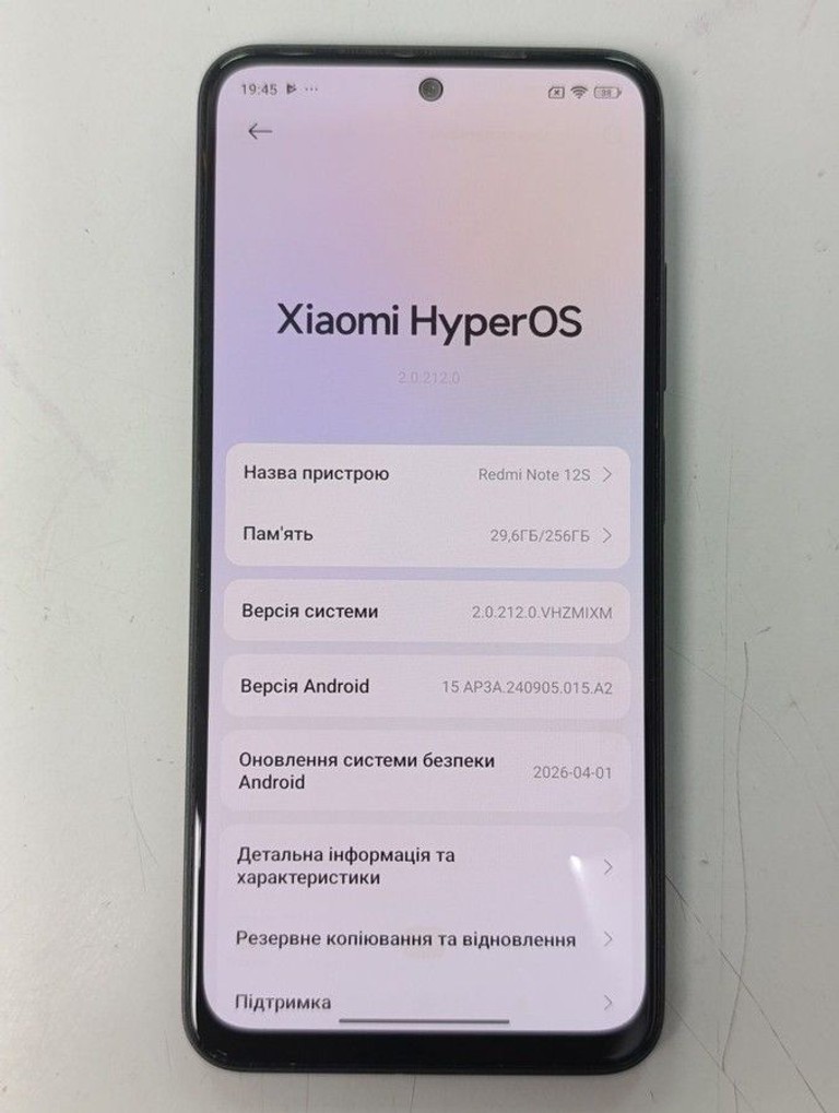 Xiaomi redmi note 12s 8/256gb Код:01-201033912. Зображення 5