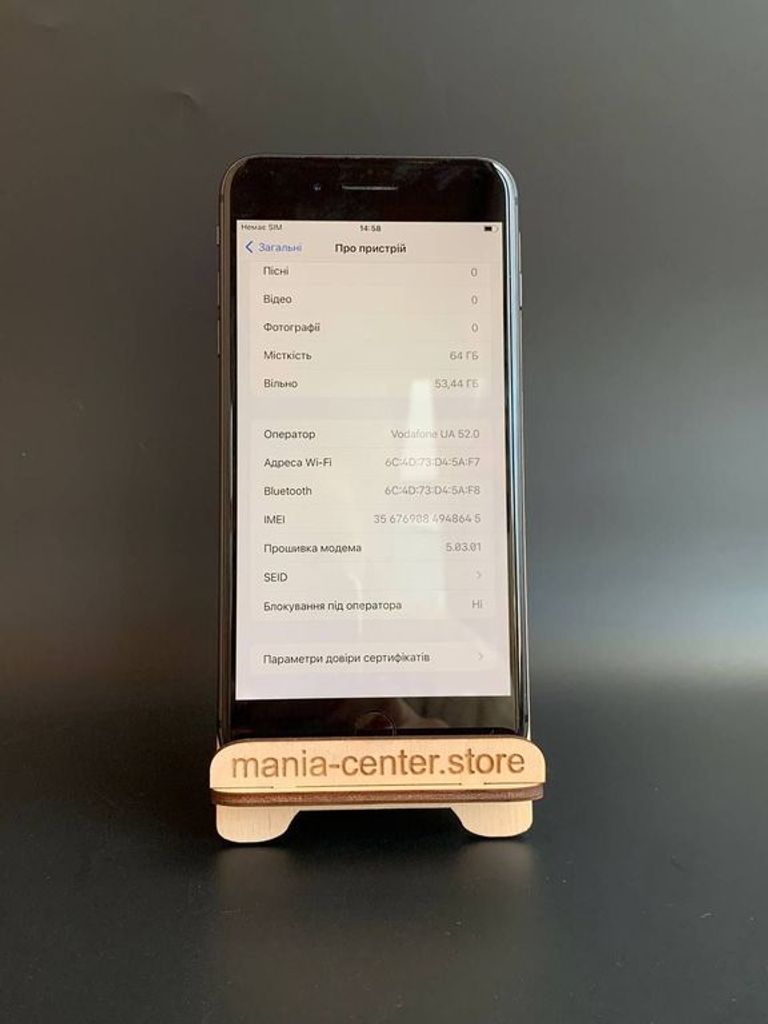 Apple iPhone 8 Plus 64GB Black Код:null. Зображення 6