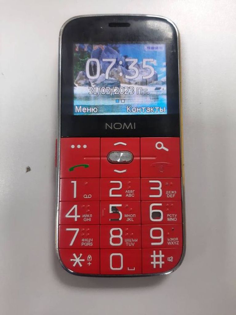 Купить Nomi i220 Red Б/У