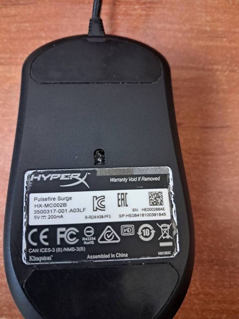 Hyperx pulsefire surge usb