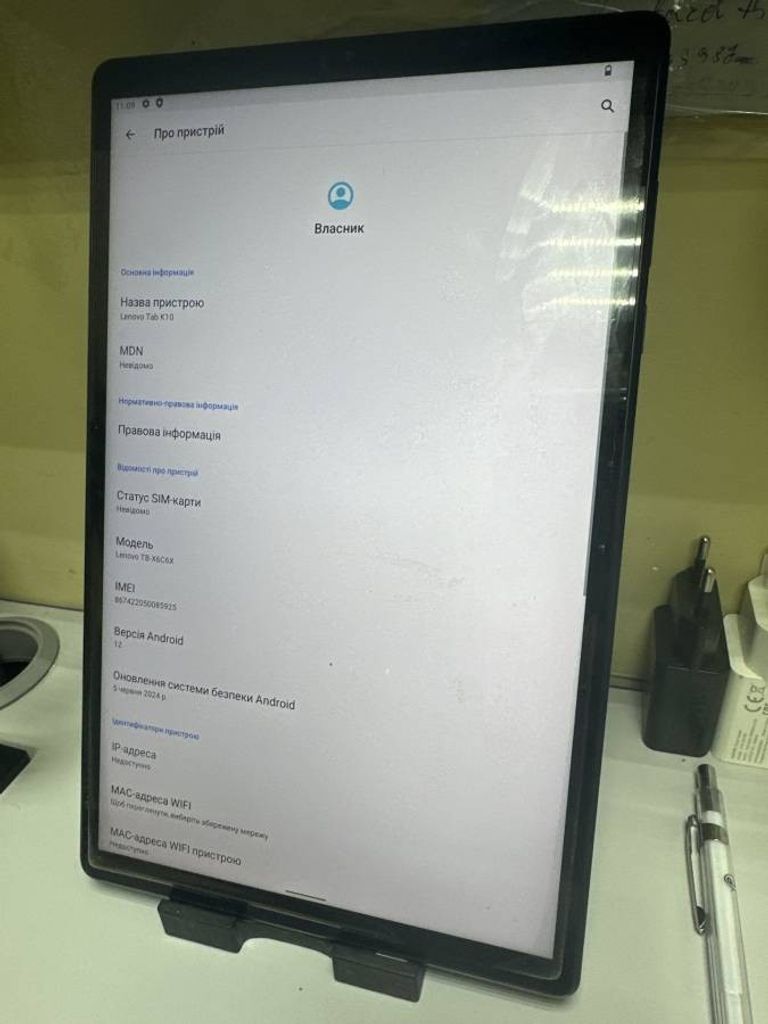 Lenovo tab k10 tb-x6c6x 64gb 4g