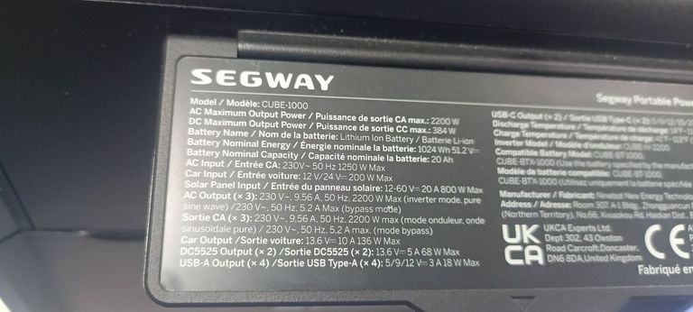 Segway cube 1000 Код:01-200481734. Зображення 8
