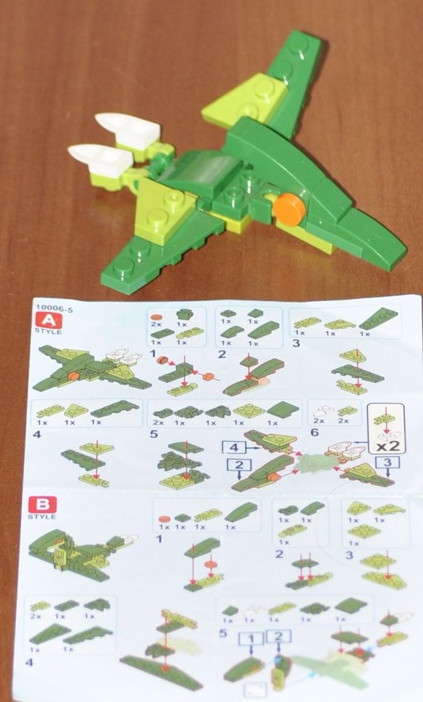 Конструктор типу LEGO динозари 6в 1 Код:null. Зображення 4