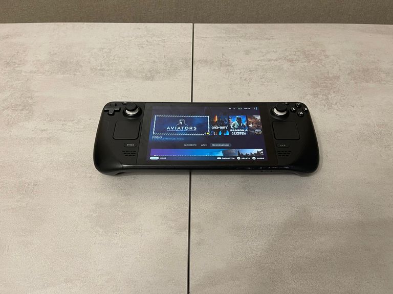 Купить Valve Steam Deck 1010, AMD APU 0405, 256GB+256GB SD, 16GB   Б/У