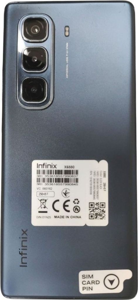 Дешево Infinix Hot 50 Pro+ 8/256GB Titanium Gray (4894947050695) з ломбарду