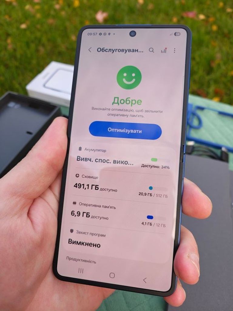 Samsung Galaxy Flip7 12/512GB Blue Shadow (SM-F766BDBH) Код:null. Зображення 7