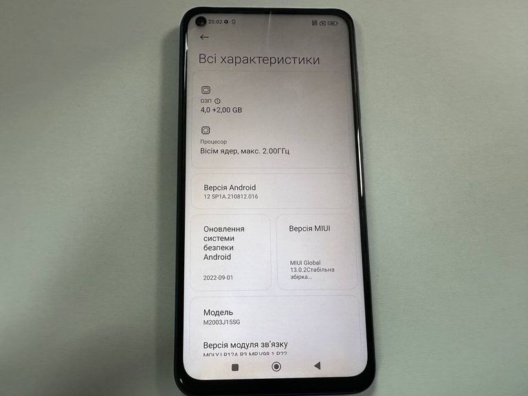 Оголошення Xiaomi redmi note 9 4/128gb Б/У