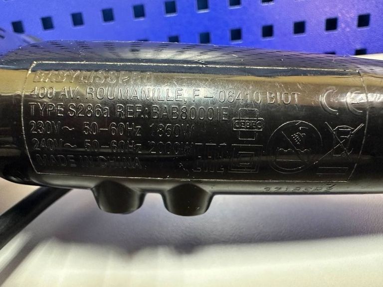 BaBylissPRO Steel FX BAB8000IE Код:01-200789267. Изображение 7