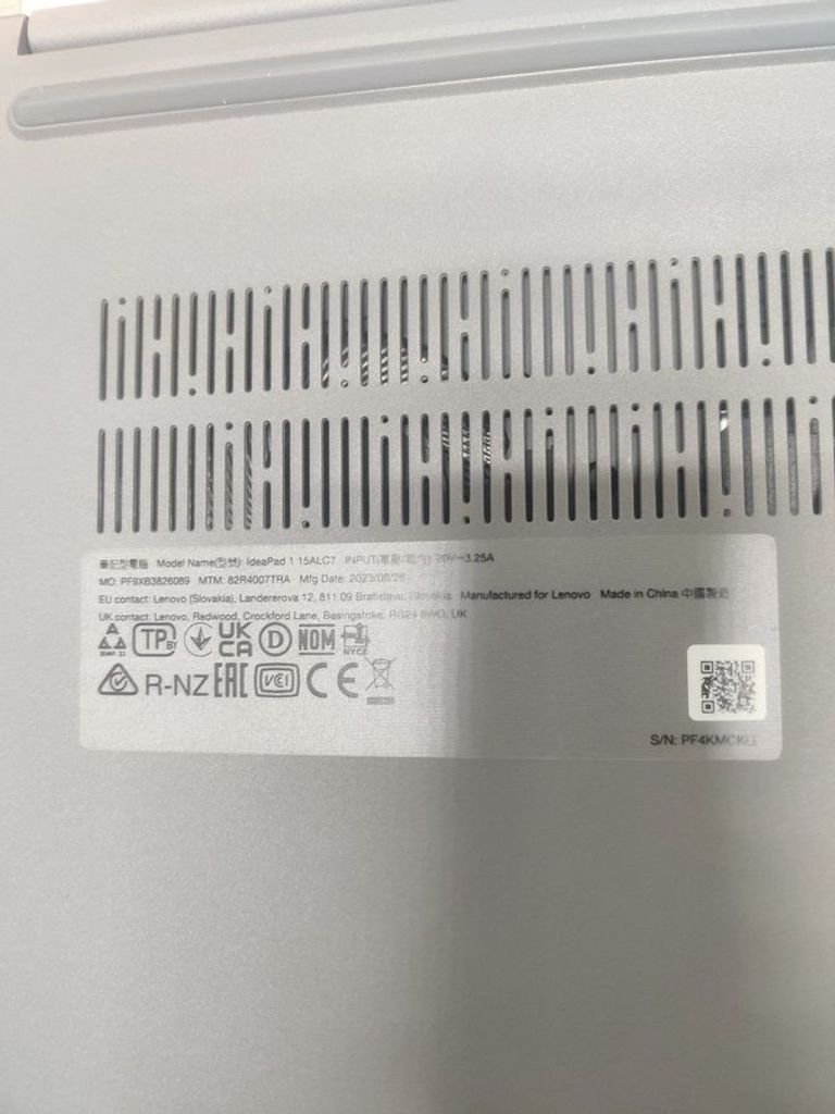 Дешево Lenovo 15/ryzen 5 5500u ddr4/8gb ddr4/hdd *відсутній/ssd 480 gb/*інтегрована з ломбарду