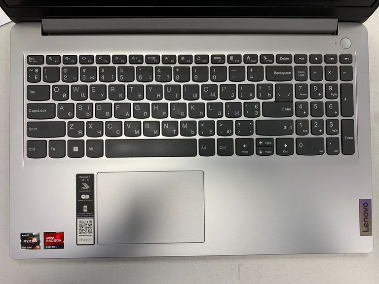 Оголошення Lenovo 15/ryzen 5 5500u ddr4/8gb ddr4/hdd *відсутній/ssd 512 gb/*інтегрована Б/У