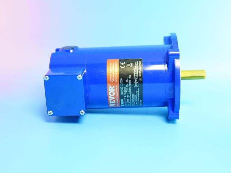 VEVOR 1/2 к.с., номінальна швидкість 1750 об/хв, 90 В, електродвигун з постійними магнітами. Новий. Код:null. Зображення 4