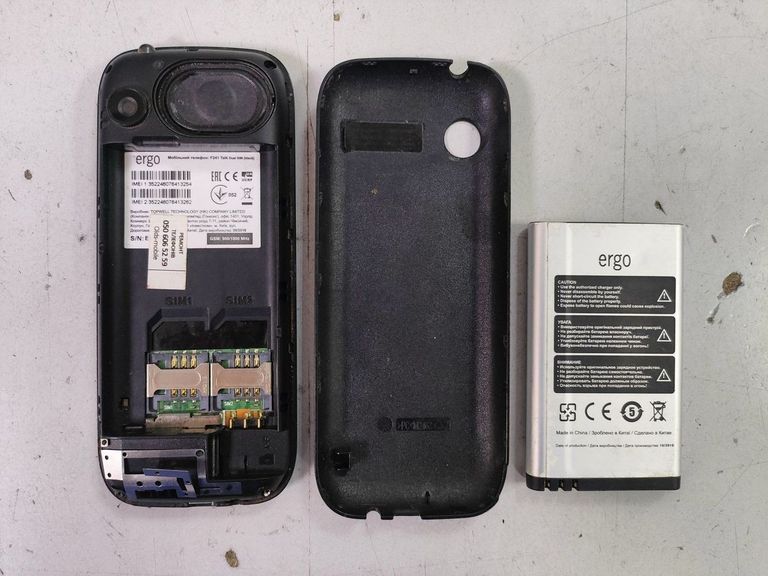 Дешево Ergo F241 Black з ломбарду