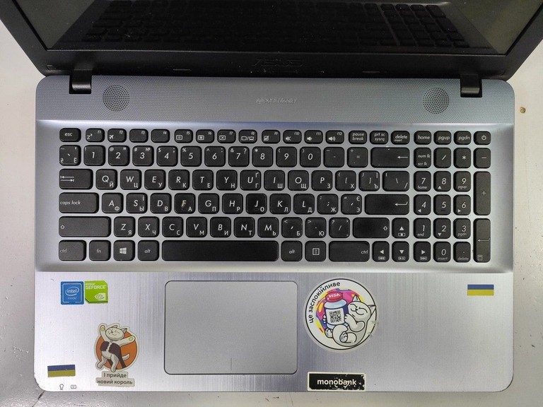 Asus 15/celeron n3350 ddr3/4gb ddr3/hdd 500 gb/ssd *відсутній/geforce 810m Код:01-200932234. Изображение 7