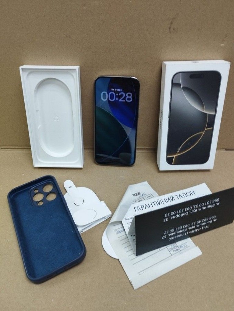 Купить Apple iphone 16 pro 128gb Б/У