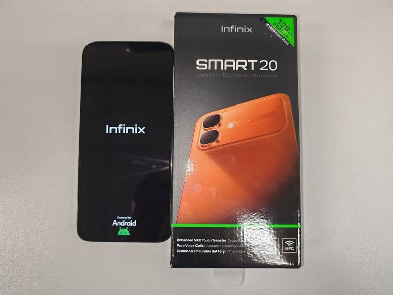 Купити Infinix Smart 20 4/128GB Solar Orange Б/У