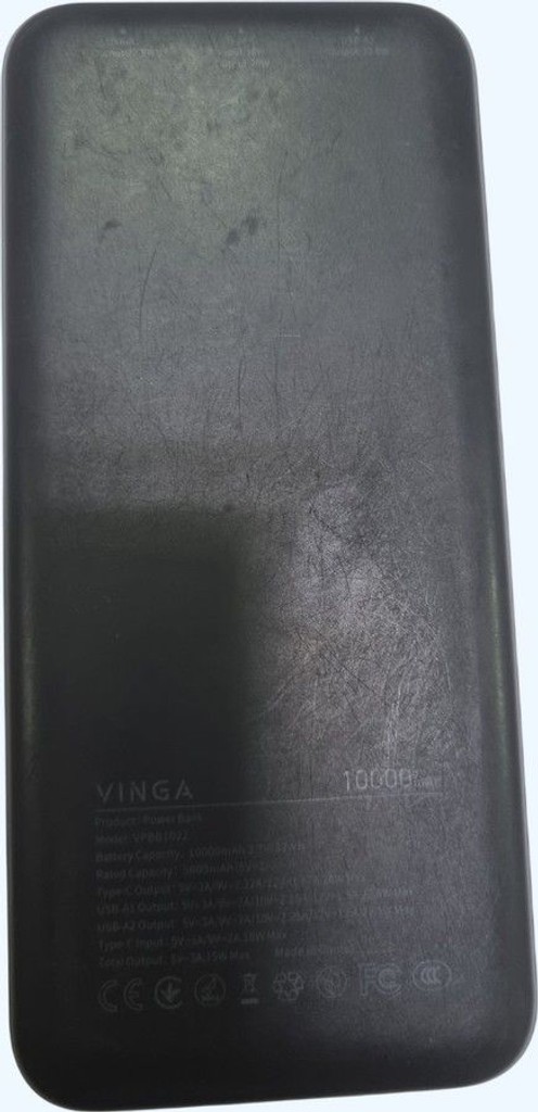 Оголошення Vinga 10000 mah wireless qc3.0 pd Б/У