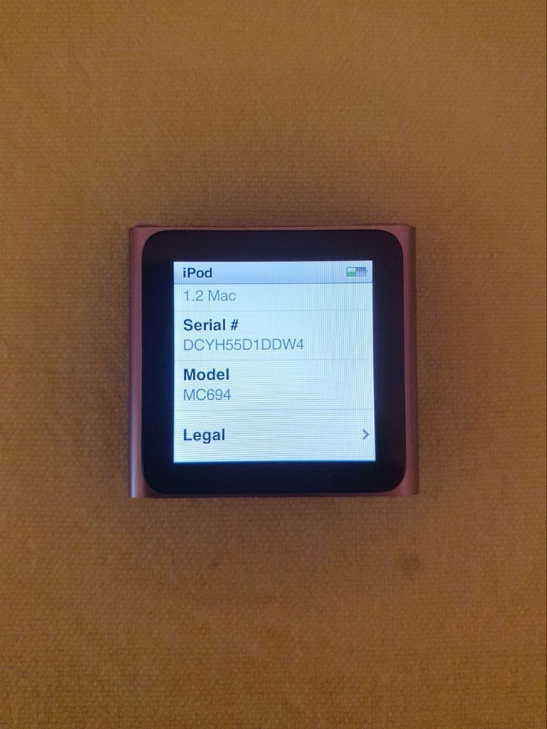 Объявление Apple iPod touch 6Gen 16GB Silver (MKH42) Б/У