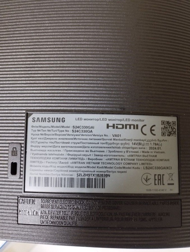 Samsung s24c330g Код:01-201045677. Зображення 5