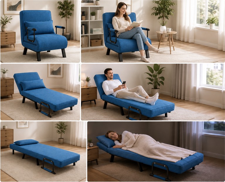 Оголошення Chair-bed 3в1 82х72х80х40см Б/У