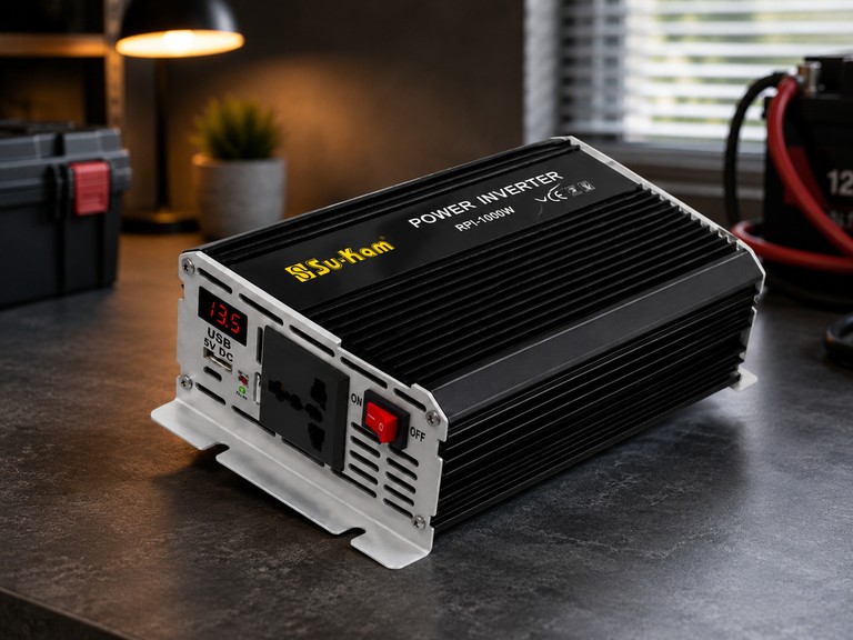 Перетворювач AC/DC RPI 1000W SU-KAM / Інвертор з вольтметром / Перетворювач напруги 12-220 В Код:null. Зображення 4