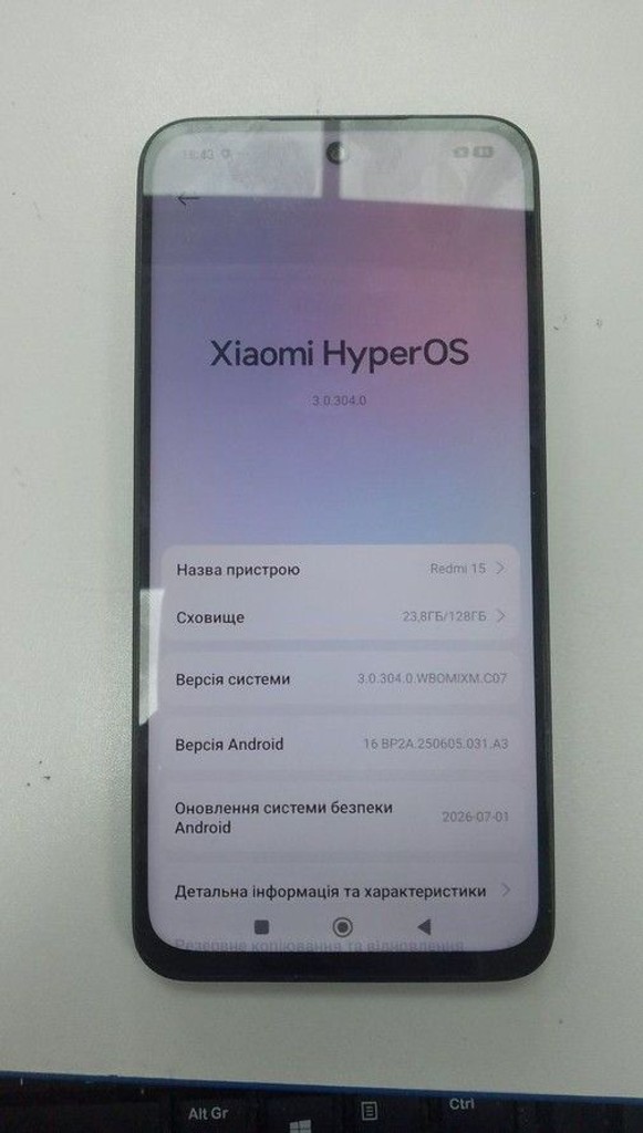 Дешиво Xiaomi redmi 15 4g 6/128gb с ломбарда
