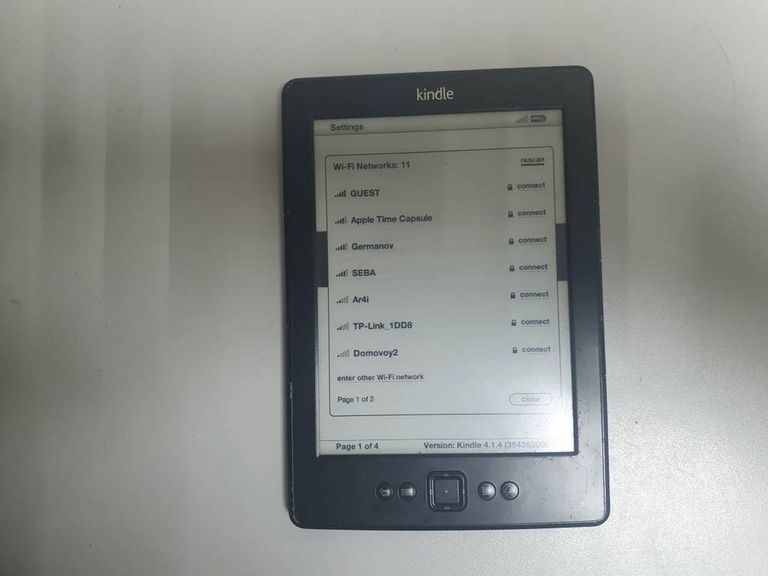 Распродажа Amazon Kindle 4, продавец Техноскарб
