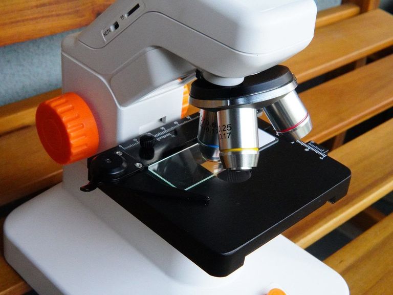 Мікроскоп MT3-2 для дітей та дорослих, цифровий мікроскоп 40X-1200X із 7-дюймовим екраном, професійною металевою 3D-платформою. Код:null. Зображення 7