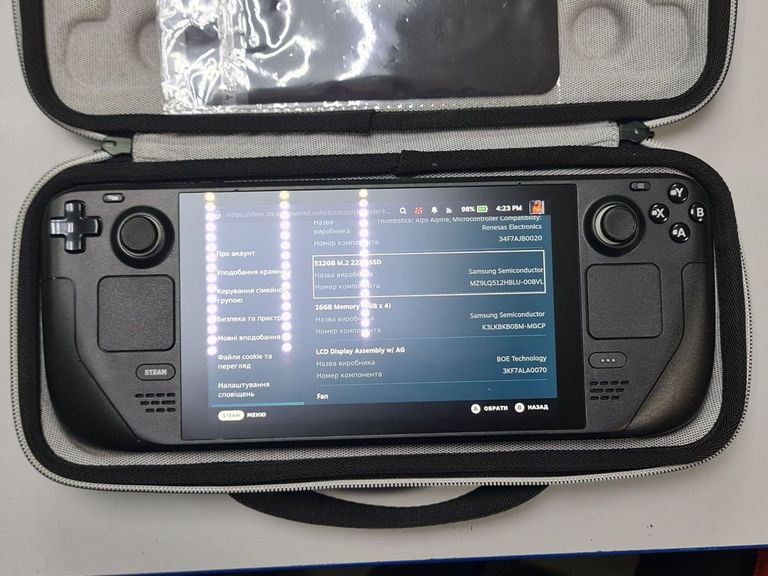 Valve Steam Deck 512 GB Код:01-200635686. Изображение 5