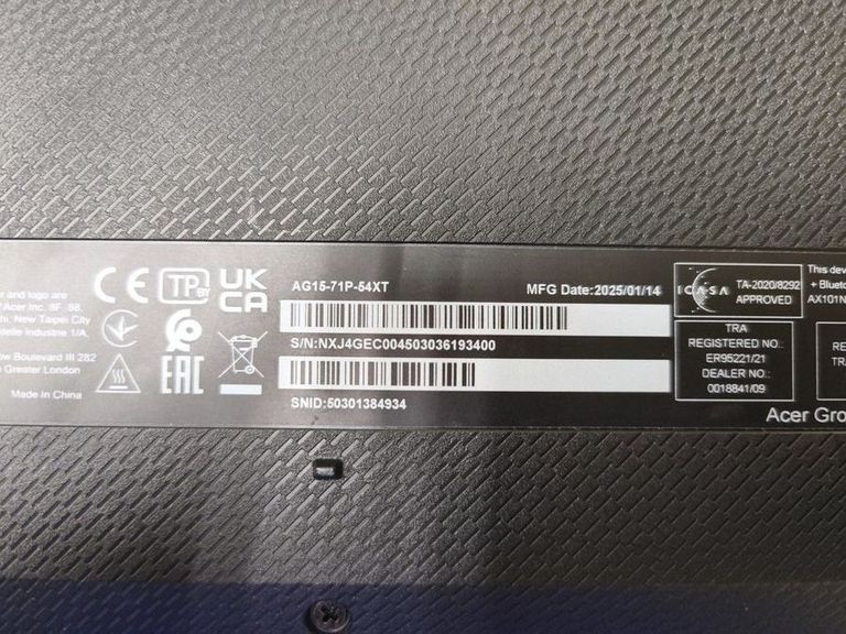 Розпродаж Acer 15/core i5-13420h ddr5/16gb ddr4/hdd *відсутній/ssd 512 gb/*інтегрована, продавець Техноскарб