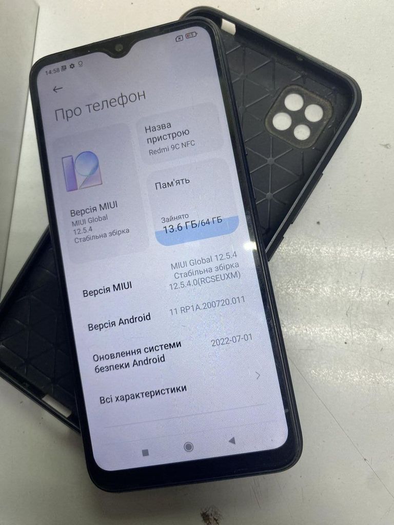 Купити Xiaomi redmi 9c nfc 3/64gb Б/У