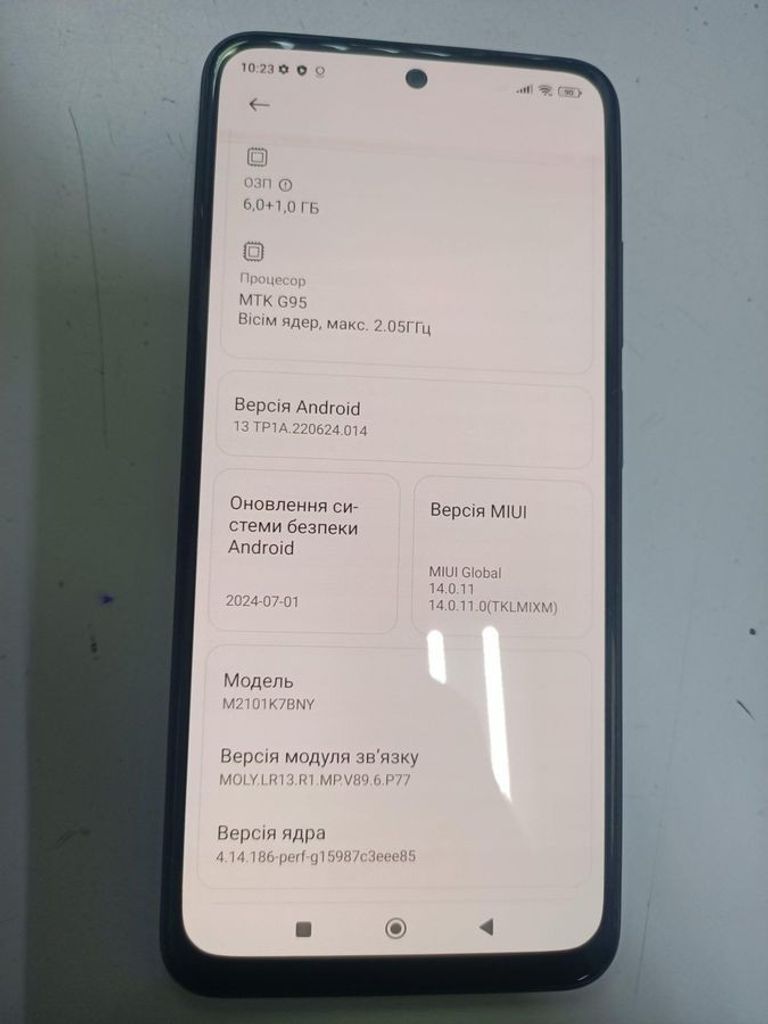 Купить Xiaomi redmi note 10s 6/64gb Б/У