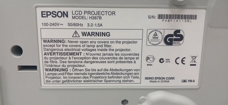 Дешево Epson eb-905 з ломбарду