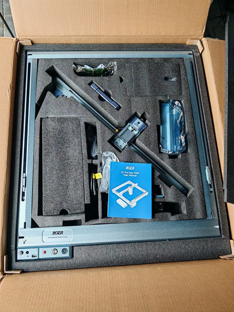 Оголошення Лазерний гравер iKier K1 Pro Max 70W. НОВИЙ! Б/У